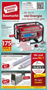 Sonderpreis Baumarkt Prospekt - Angebote ab 04.10.