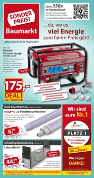 Sonderpreis Baumarkt Prospekt - Angebote ab 04.10.