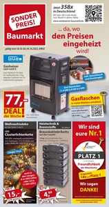 Sonderpreis Baumarkt Prospekt - ...da, wo den Preisen eingeheizt wird!