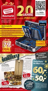 Sonderpreis Baumarkt Prospekt - 20 Jahre starke Preise!