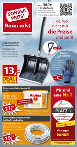 Sonderpreis Baumarkt Prospekt - Angebote ab 03.01.