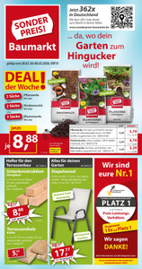 Sonderpreis Baumarkt Prospekt - ...da, wo dein Garten zum Hingucker wird!