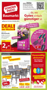 Sonderpreis Baumarkt Prospekt - ...da, wo Gutes einfach günstiger ist