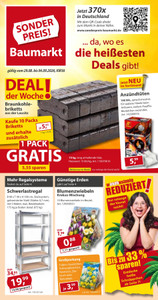 Sonderpreis Baumarkt Prospekt - ...da, wo es die heißesten Deals gibt!
