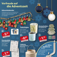 Sonderpreis Baumarkt Prospekt - Die schönsten Adventskalender für Klein und Groß Angebote