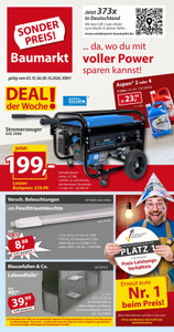 Sonderpreis Baumarkt Prospekt - Angebote ab 03.10. - Seite 1