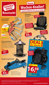 Sonderpreis Baumarkt Prospekt - Unsere Wochen-Knaller!
