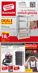 Sonderpreis Baumarkt Prospekt - Angebote ab 17.10.