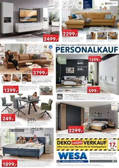 WESA Einrichtungshaus Prospekt - Angebote ab 12.05.