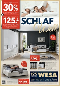 WESA Einrichtungshaus Prospekt - Angebote ab 04.11.