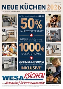 WESA Einrichtungshaus Prospekt - Neue Küchen 2026