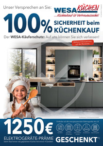 WESA Einrichtungshaus Prospekt - Küchensicherheit
