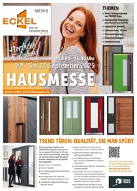 Kurt Eckel GmbH Prospekt - Hausmesse