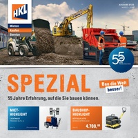 HKL BAUMASCHINEN Prospekt - HKL Spezial