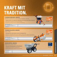 HKL BAUMASCHINEN Prospekt - Für Heimwerker Angebote