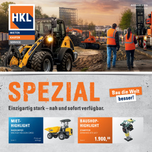 HKL BAUMASCHINEN Prospekt - Frühjahr 2026