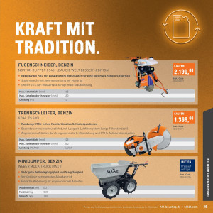 HKL BAUMASCHINEN Prospekt - Frühjahr 2026