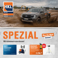 HKL BAUMASCHINEN Prospekt - Herbstliche Angebote Angebote