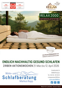 Wohn- und Schlafberatung Markus Kapp Prospekt - Wohn- und Schlafberatung Kapp