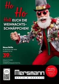 Optik Mersmann Prospekt - Augenoptik G. Mersmann
