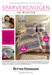 Betten Hohmann Prospekt - Angebote ab 05.01.