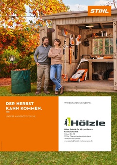 Hölzle Prospekt - Der Herbst kann kommen