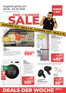 Hirsch + Ille Prospekt - ENDOFSUMMER Sale