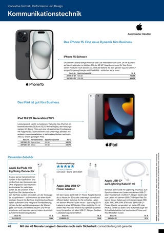 Vorschau des Conrad Prospekts - Geschenkideen für Ihn, Seite 50