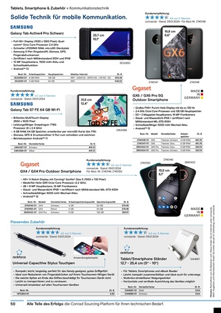 Vorschau des Conrad Prospekts - Geschenkideen für Ihn, Seite 52