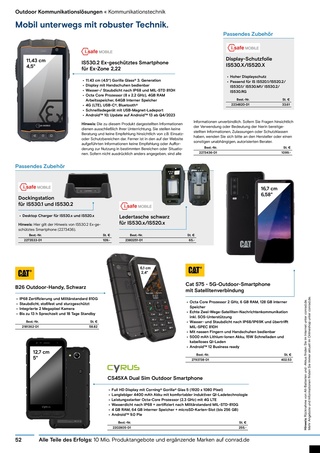 Vorschau des Conrad Prospekts - Geschenkideen für Ihn, Seite 54