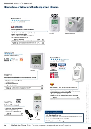 Vorschau des Conrad Prospekts - Geschenkideen für Ihn, Seite 66