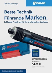 Conrad Prospekt - Beste Technik