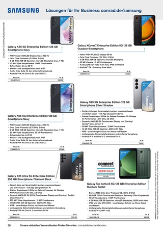 Vorschau des Conrad Prospekts - Handy & Smartphone, Seite 40