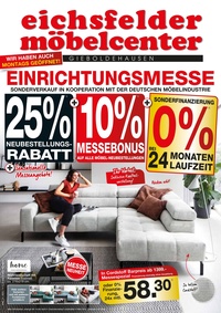 Eichsfelder Möbelcenter Prospekt - Angebote ab 24.05.