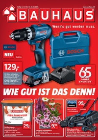 BAUHAUS Prospekt - Angebote ab 30.05.