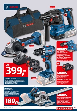Vorschau des BAUHAUS Prospekts - Für Heimwerker, Seite 33