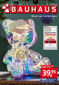 BAUHAUS Prospekt - November 2025 - Seite 1