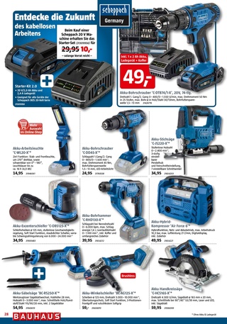 Vorschau des BAUHAUS Prospekts - Für Heimwerker, Seite 28