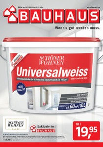 BAUHAUS Prospekt - Bauhaus Dezember