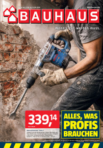 BAUHAUS Prospekt - Angebote ab 12.04.