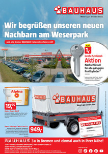 BAUHAUS Prospekt - Angebote ab 16.09.