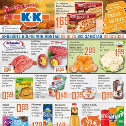 K+K Prospekt - Angebote ab 02.10.