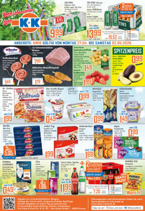 K+K Prospekt - Angebote ab 27.04.