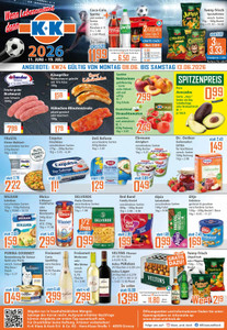 K+K Prospekt - Angebote ab 08.06.