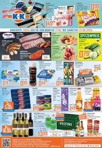 K+K Prospekt - Angebote ab 17.08. - Seite 1