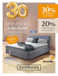 Ehrmann Prospekt - Jubiläum 30 Jahre / Schlafen