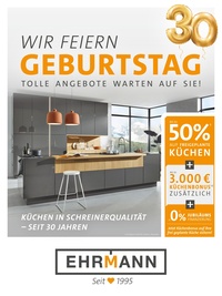 Ehrmann Prospekt - Wir feiern Geburtstag - Tolle Angebote warten auf Sie!