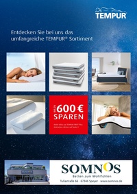 Somnos Prospekt - Tempus Matratzen