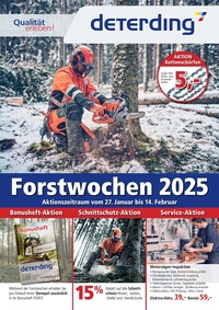 Deterding Prospekt - Forstwochen 2025