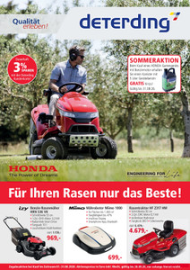 Deterding Prospekt - Angebote ab 20.07.